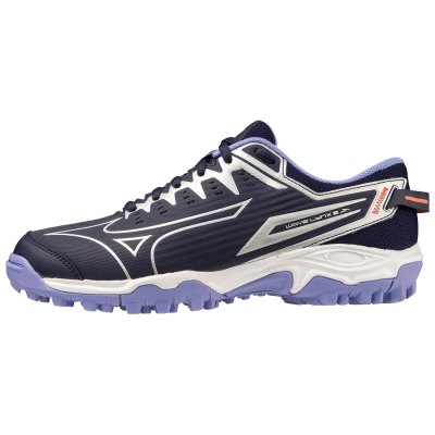 Zapatillas Hockey Mizuno WAVE LYNX 2 JR. Hombre - Azul Marino / Verdes / Morados - Chile M085FVYEIJ